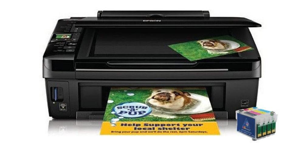 изображение МФУ Epson Stylus NX420 с ПЗК и чернилами - изображение 1