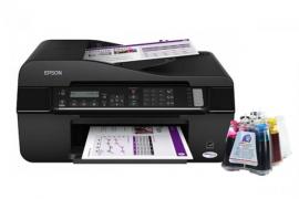 МФУ Epson Stylus Office TX510FN с СНПЧ и чернилами