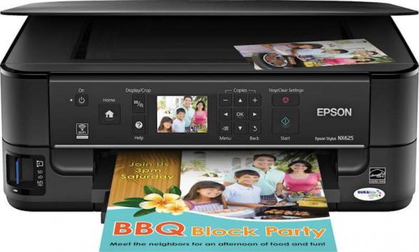 изображение БФП Epson Stylus NX625 з ПЗК та чорнилом