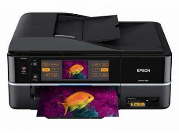 изображение МФУ Epson Artisan 700 с ПЗК и чернилами