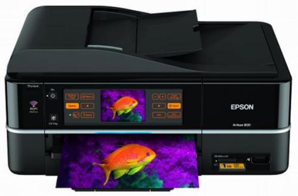 изображение МФУ Epson Artisan 800 с ПЗК и чернилами