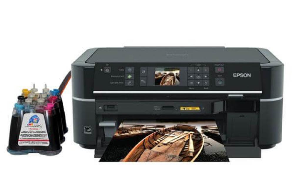 изображение МФУ Epson Stylus Photo TX659 с СНПЧ и чернилами - изображение 1