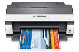 Цветной принтер Epson WorkForce 1100 с ПЗК и чернилами