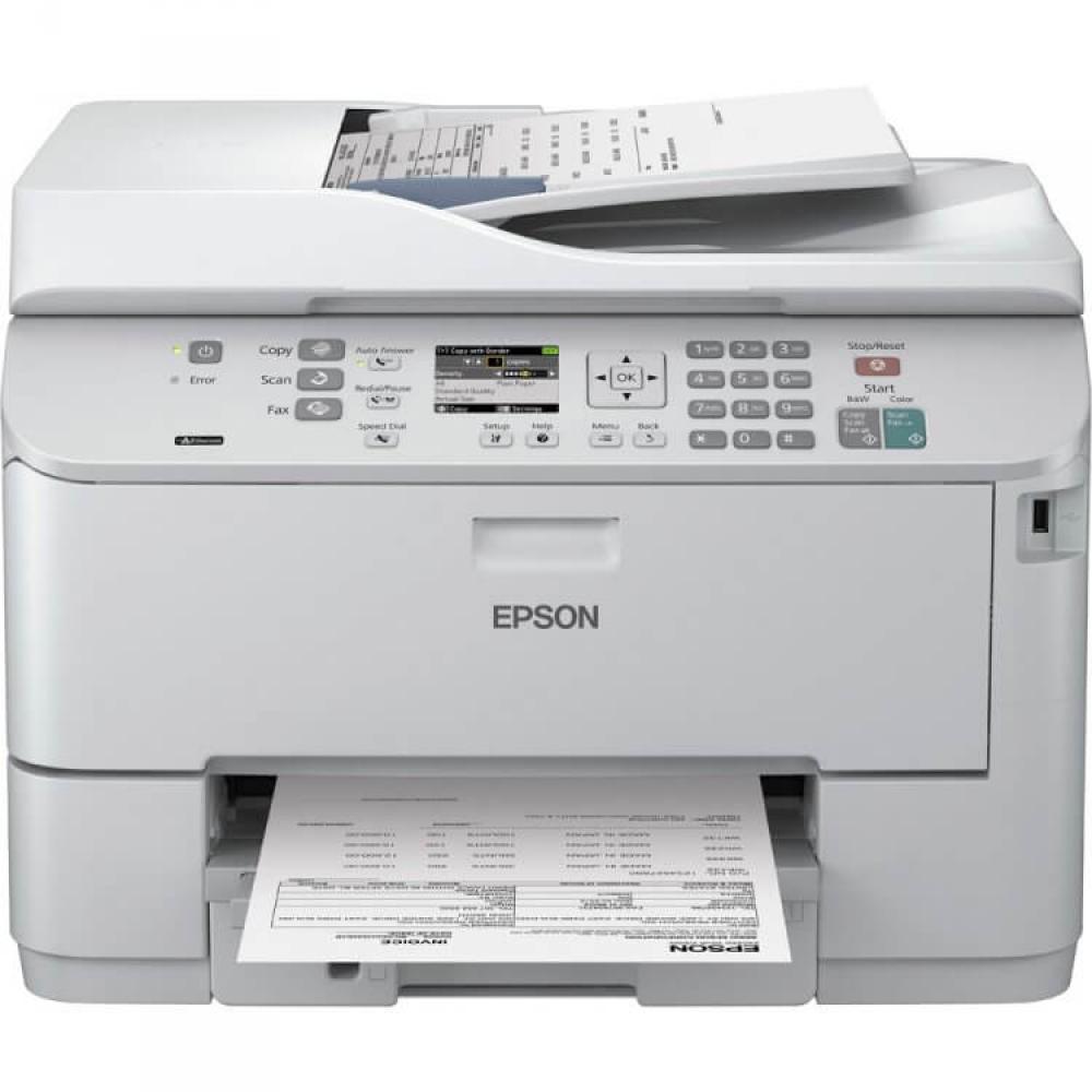 изображение МФУ Epson WorkForce Pro WP-M4595DNF с ПЗК и чернилами - изображение 1