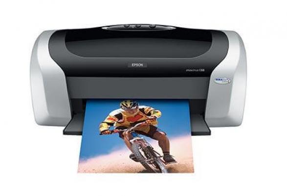 изображение Кольоровий принтер Epson Stylus C88 з ПЗК та чорнилом