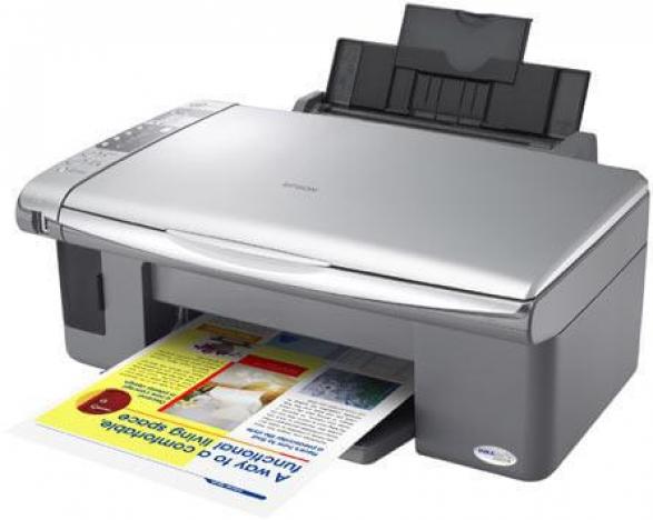 изображение БФП Epson Stylus CX4900 з ПЗК та чорнилом