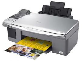 МФУ Epson Stylus CX5900 с ПЗК и чернилами