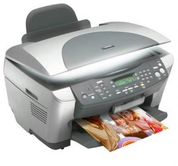 изображение БФП Epson Stylus Photo RX500 з ПЗК та чорнилом