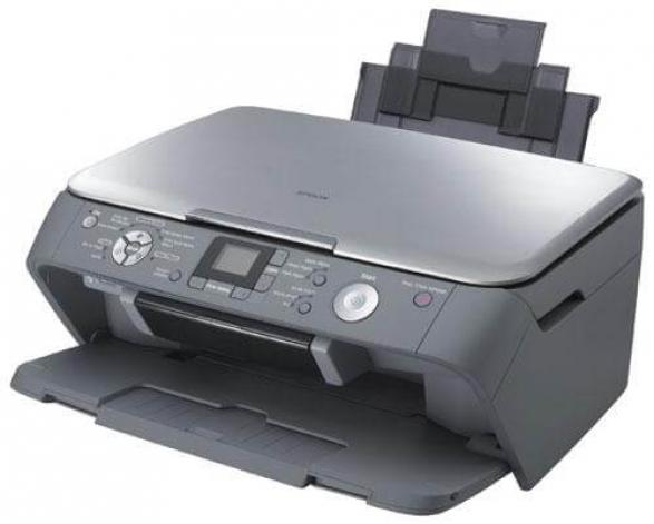 изображение БФП Epson Stylus Photo RX520 з ПЗК та чорнилом