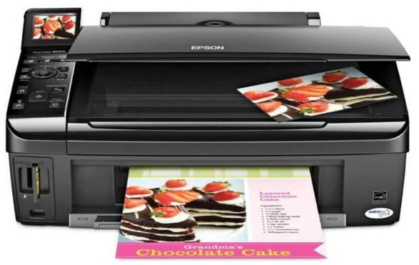 изображение БФП Epson Stylus NX415 з ПЗК та чорнилом