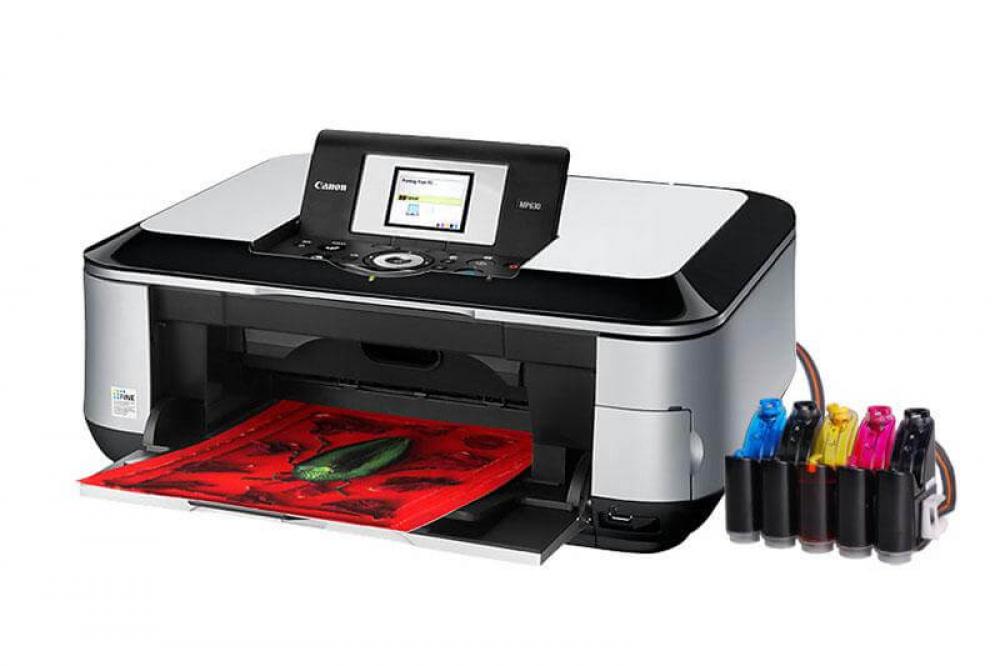 изображение МФУ Canon PIXMA MP630 с СНПЧ и чернилами - изображение 1