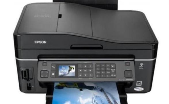 изображение БФП Epson Stylus Office SX610FW з ПЗК та чорнилом
