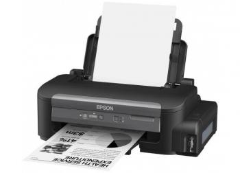 Принтер Epson M100 с оригинальной СНПЧ и чернилами Принтер Epson M100 с оригинальной СНПЧ и чернилами