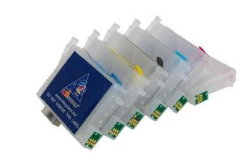 Перезаправляемые картриджи для Epson Stylus Photo RX500