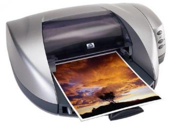 Принтер HP Deskjet 5500 с СНПЧ и чернилами Принтер HP Deskjet 5500 с СНПЧ и чернилами