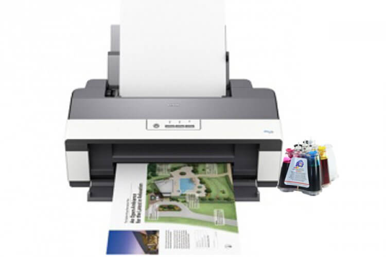 фото Принтер Epson Stylus Office T1100 с СНПЧ и чернилами