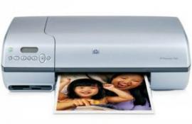 Принтер HP Photosmart 7450w с СНПЧ и чернилами