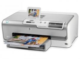 Принтер HP PhotoSmart D7460 с СНПЧ и чернилами