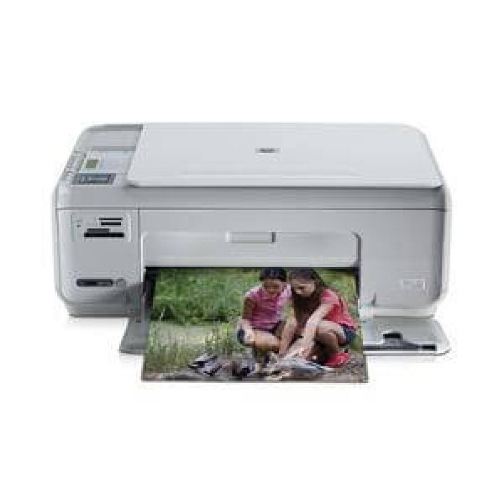 изображение МФУ HP Photosmart C4300 с СНПЧ и чернилами - изображение 1