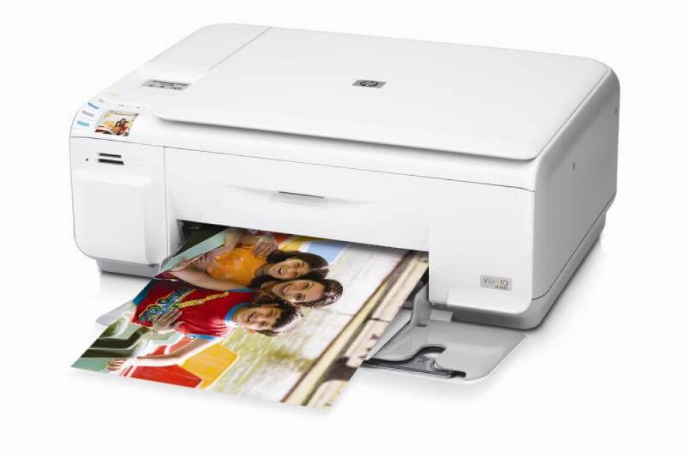 изображение МФУ HP Photosmart C4424 с СНПЧ и чернилами - изображение 1