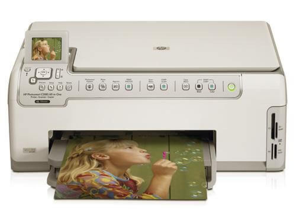 изображение БФП HP PhotoSmart C5180 з СБПЧ та чорнилом - зображення 1