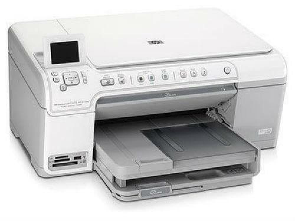 изображение БФП HP PhotoSmart C5373 з СБПЧ та чорнилом - зображення 1