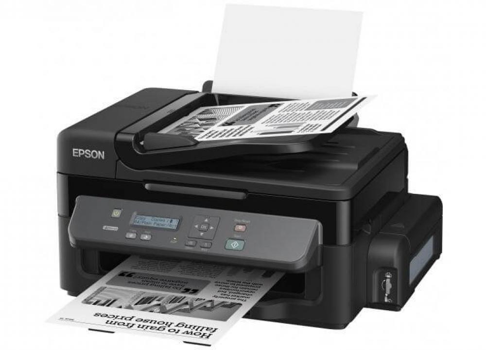 изображение МФУ Epson M200 с оригинальной СНПЧ и чернилами - изображение 1