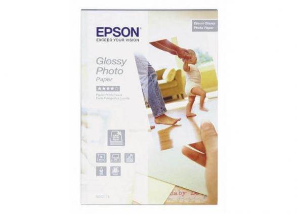 изображение Глянцевий фотопапір Glossy photo paper EPSON 10x15, 225g, 50 аркушів