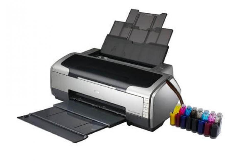 фото Принтер Epson Stylus Photo R1800 с СНПЧ и чернилами - изображение 1