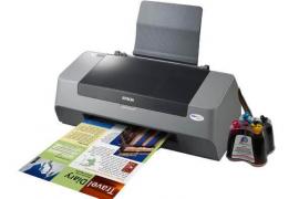 Принтер Epson Stylus C79 з СБПЧ та чорнилом