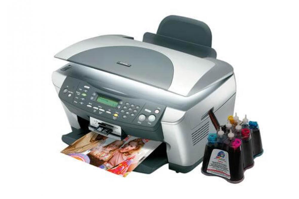 изображение БФП Epson Stylus Photo RX500 з СБПЧ та чорнилом - зображення 1