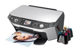 МФУ Epson Stylus Photo RX590 с СНПЧ и чернилами