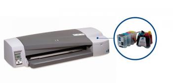 Плоттер HP DesignJet 111 с СНПЧ и чернилами Плоттер HP DesignJet 111 с СНПЧ и чернилами