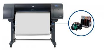 Плоттер HP DesignJet 4520 с СНПЧ и чернилами Плоттер HP DesignJet 4520 с СНПЧ и чернилами