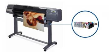 Плоттер HP DesignJet 5500 с СНПЧ и чернилами Плоттер HP DesignJet 5500 с СНПЧ и чернилами