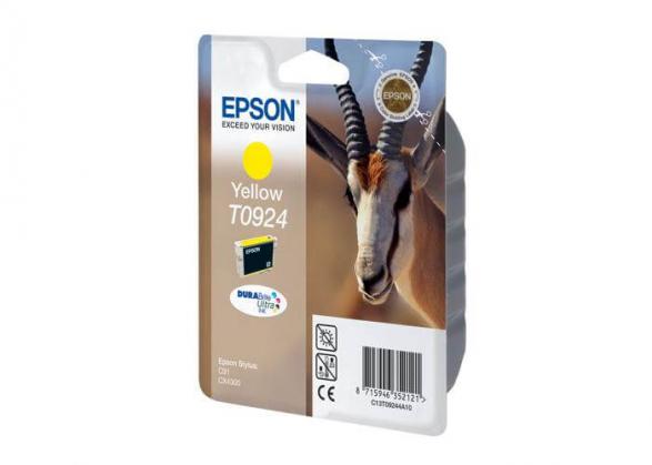 изображение Картридж Epson T0924 Yellow (желтый) код C13T09244A10