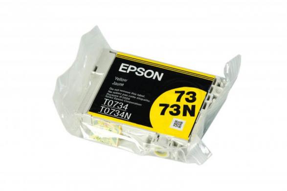 изображение Картридж Epson T0734 Yellow (желтый) код C13T10544A10