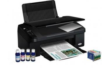 БФП Epson Stylus TX117 з ПЗК та чорнилом
