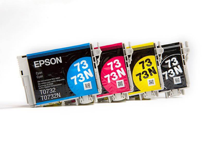 Оригинальные картриджи Epson T0731, Epson T0732, Epson T0733, Epson T0734 код C13T10554A10 Оригинальные картриджи Epson T0731, Epson T0732, Epson T0733, Epson T0734 код C13T10554A10