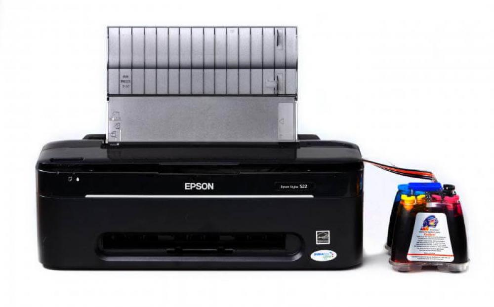 фото Принтер Epson Stylus S22 с СНПЧ и чернилами - изображение 1