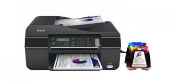 МФУ Epson Stylus Office BX305F с СНПЧ и чернилами МФУ Epson Stylus Office BX305F с СНПЧ и чернилами
