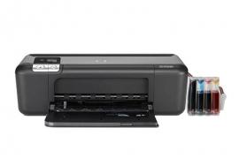 Принтер HP Deskjet D5563 с СНПЧ и чернилами