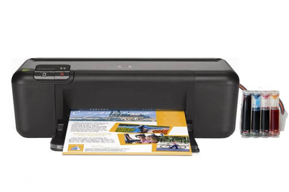 изображение Принтер HP Deskjet D2663 з СБПЧ та чорнилом - зображення 1