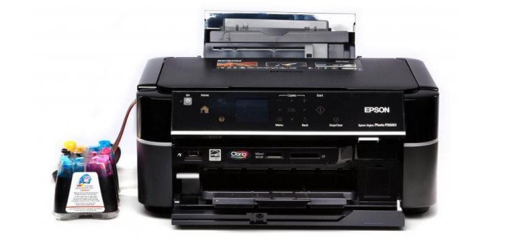 изображение МФУ Epson Stylus Photo PX660 с СНПЧ и чернилами - изображение 1
