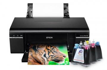 фото Принтер Epson Stylus Photo P50 с СНПЧ и светостойкими чернилами INKSYSTEM