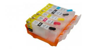 фото Перезаправляемые картриджи для HP Рhotosmart C6375 (картриджи 178)