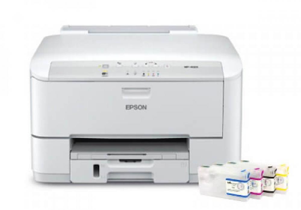 изображение Принтер Epson WorkForce Pro WP-4023 с ПЗК и чернилами - изображение 1