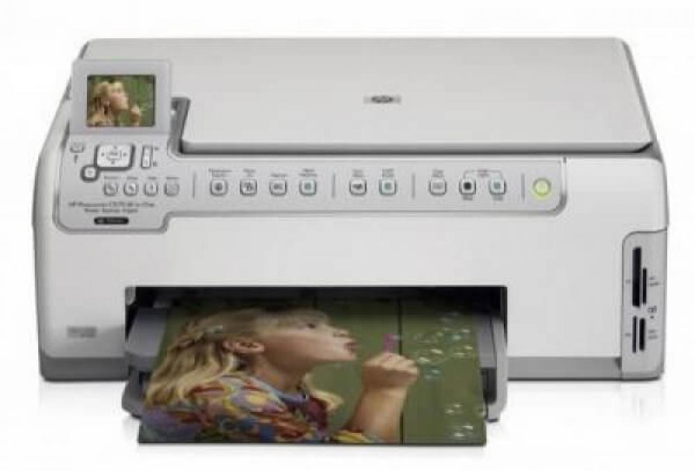 изображение БФП HP PhotoSmart C5185 з СБПЧ та чорнилом - зображення 1