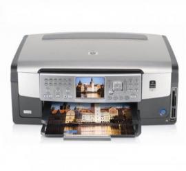 МФУ HP Photosmart D7180 с СНПЧ и чернилами