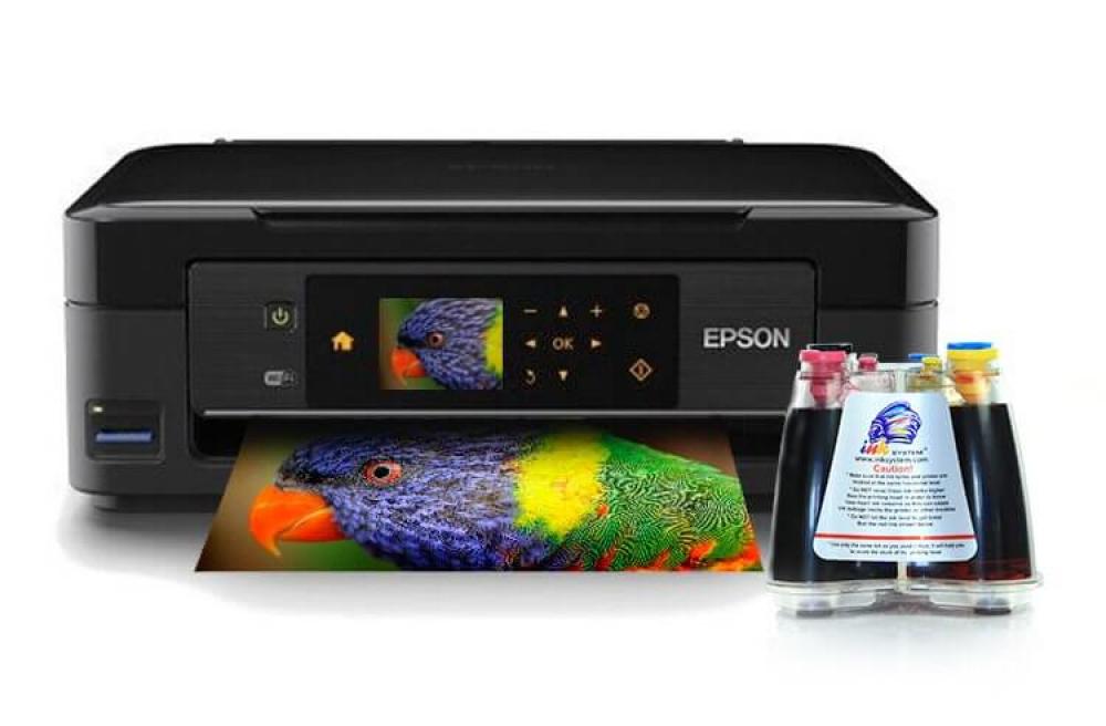 изображение МФУ Epson Expression Home XP-413 с СНПЧ и чернилами - изображение 1